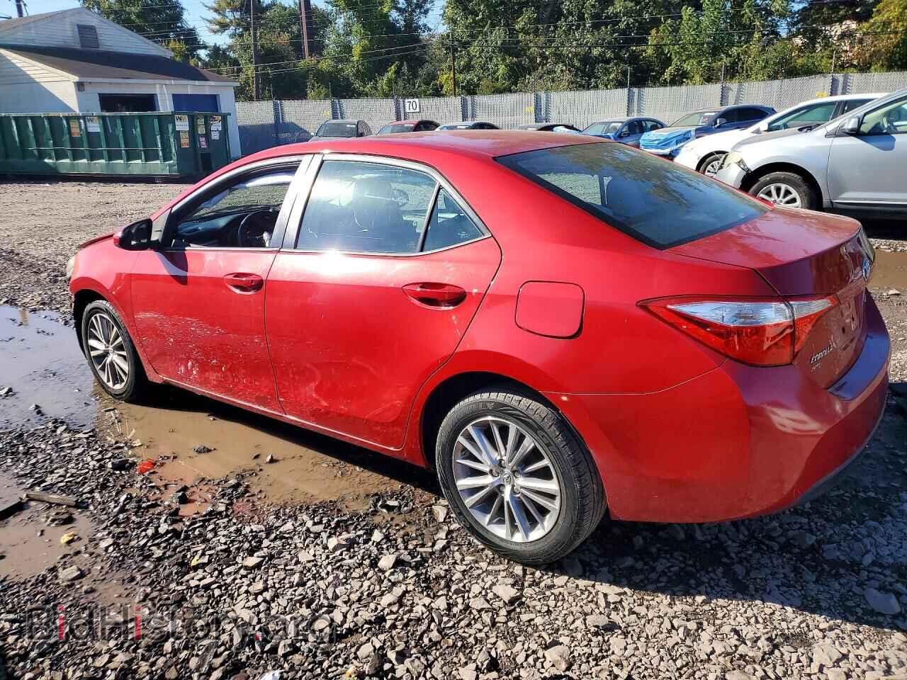 2014 TOYOTA COROLLA - VIN: 2T1BURHE6EC085165 - Photo 2