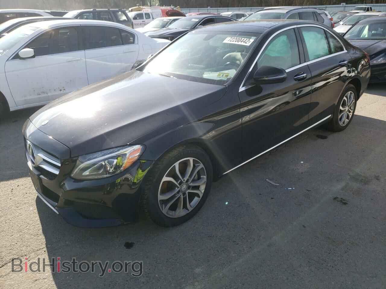 Photo WDDWF4KB9GR124875 - MERCEDES-BENZ C-CLASS 2016