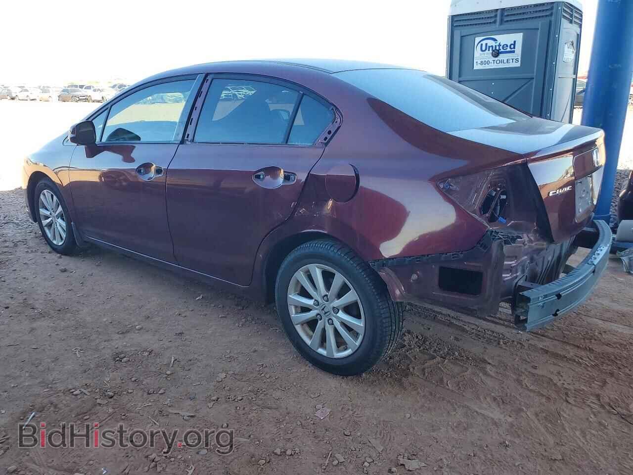 2012 HONDA CIVIC - VIN: 19XFB2F85CE301534 - Фото 2