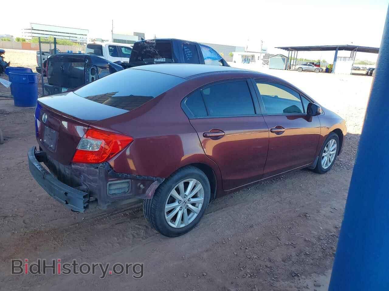 2012 HONDA CIVIC - VIN: 19XFB2F85CE301534 - Фото 3