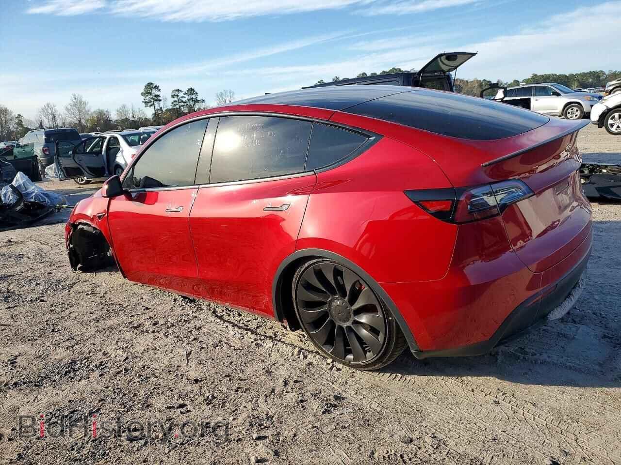 2023 TESLA MODEL Y - VIN: 7SAYGDEFXPF937102 - Фото 2