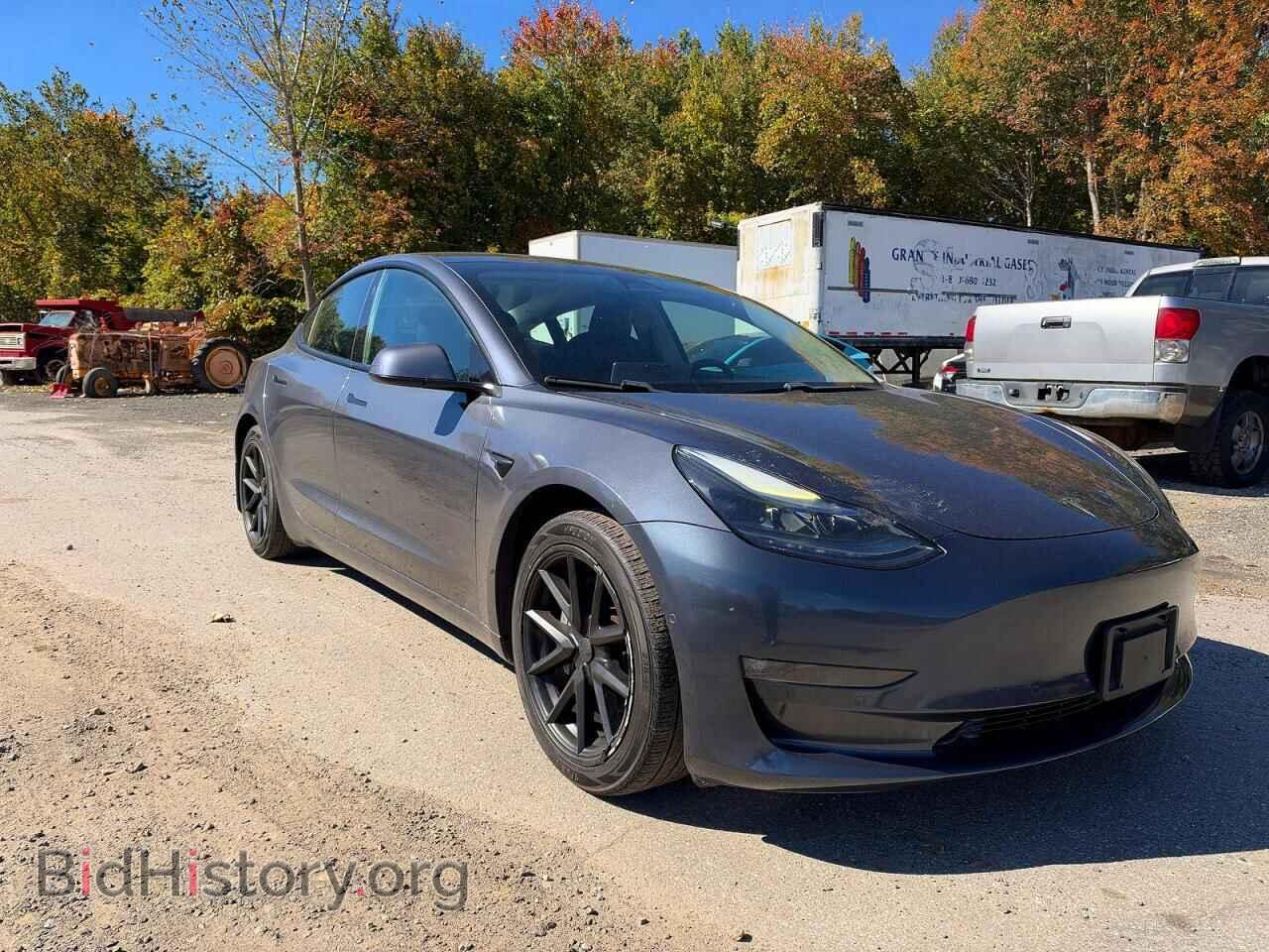 Photo 5YJ3E1EB3MF902504 - TESLA MODEL 3 2021