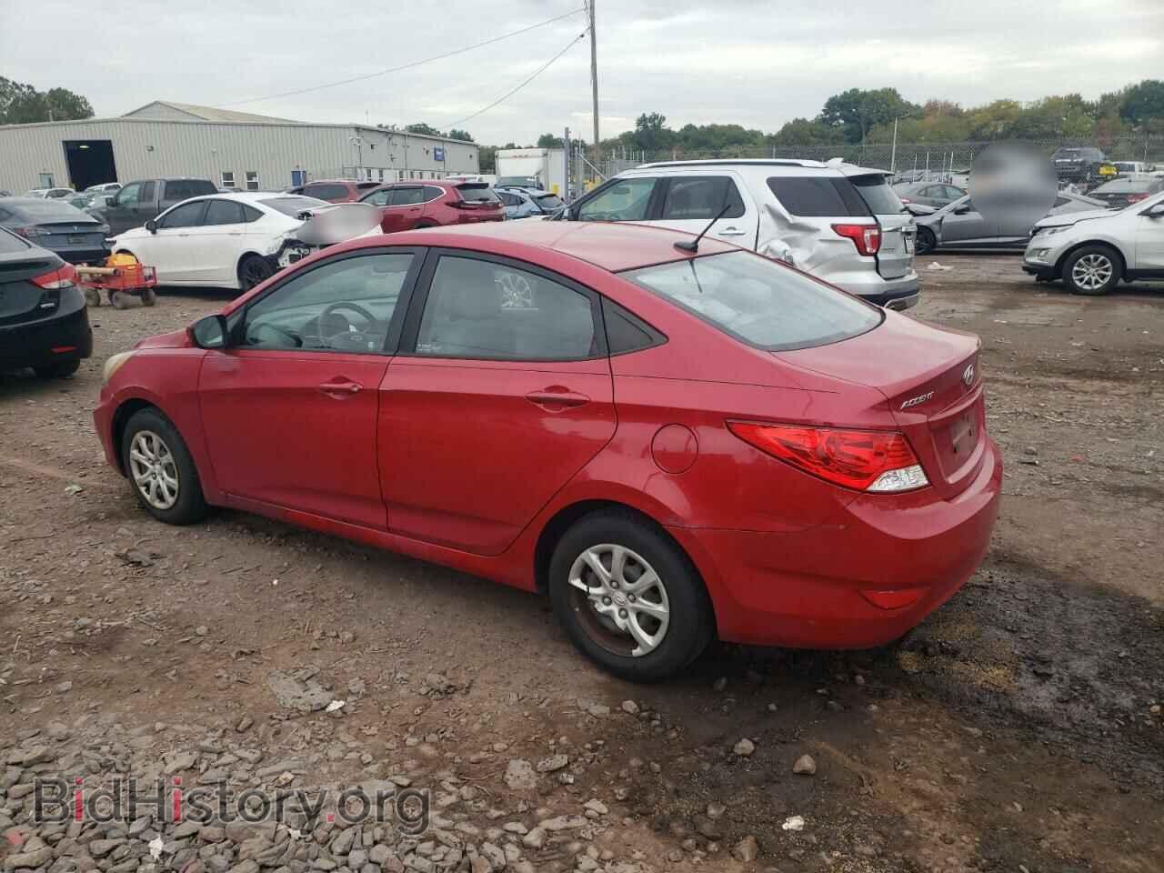 2013 HYUNDAI ACCENT - VIN: KMHCT4AEXDU514678 - Фото 2