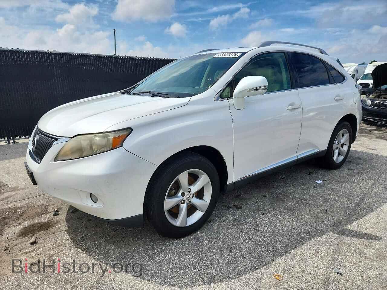 Photo 2T2BK1BA2AC011809 - LEXUS RX350 2010