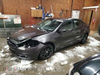 2014 Dodge DART Dart SXT, темно-серый — VIN 1C3CDFBB7ED909926, Copart