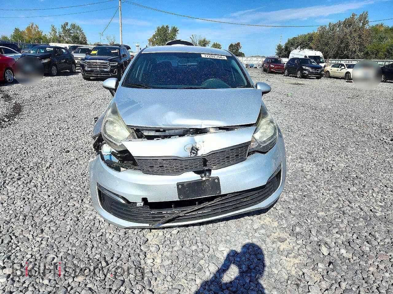 2016 KIA RIO - VIN: KNADM4A30G6573670 - Фото 5