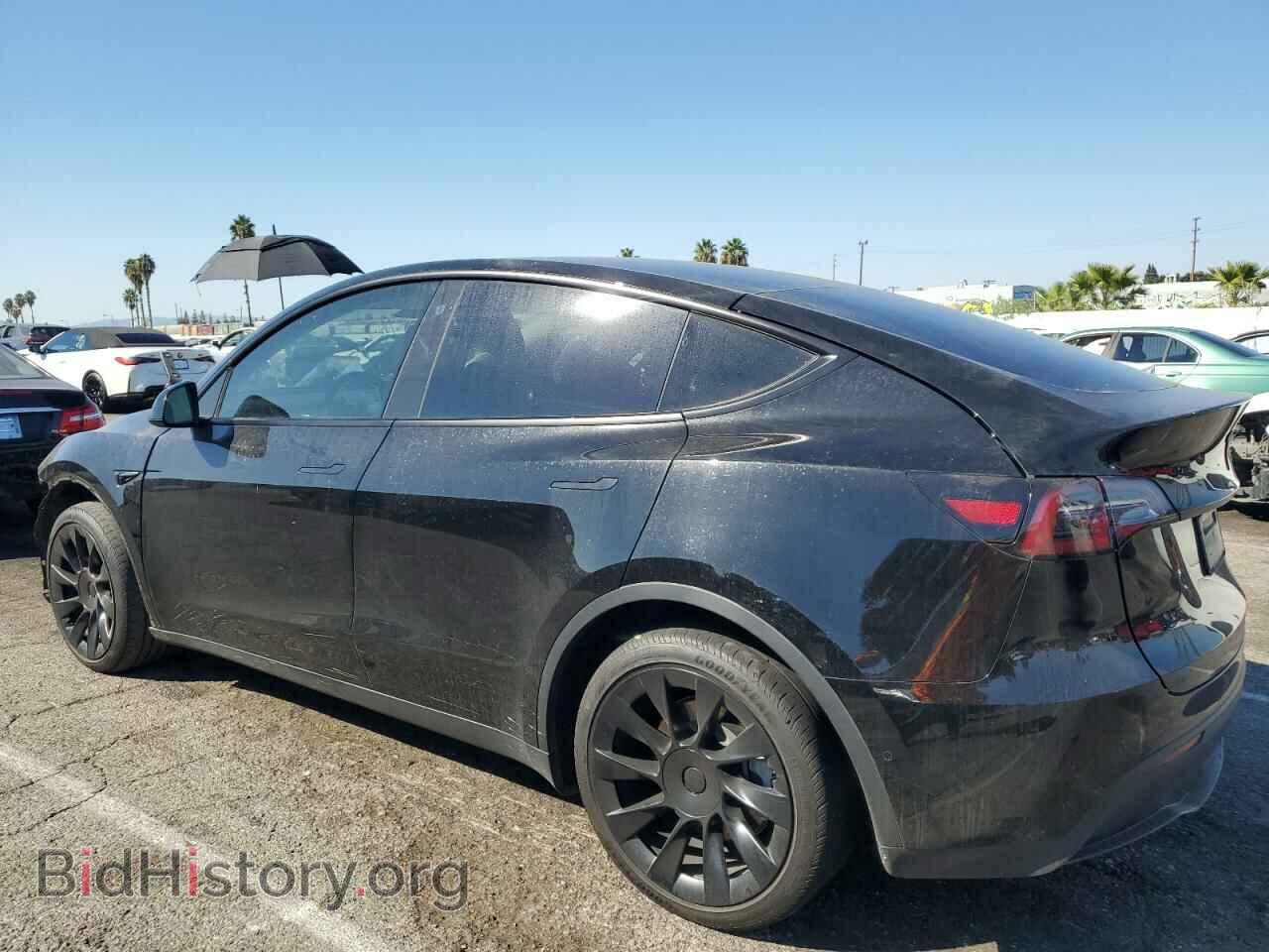 2021 TESLA MODEL Y - VIN: 5YJYGDEE1MF201276 - Фото 2
