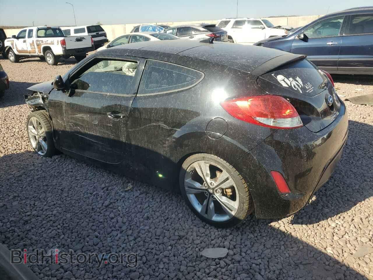 2016 HYUNDAI VELOSTER - VIN: KMHTC6AD1GU250466 - Фото 2