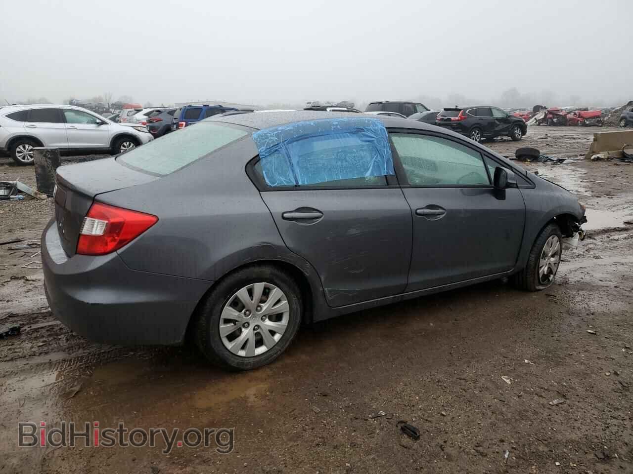 2012 HONDA CIVIC - VIN: 19XFB2F51CE024354 - Фото 3