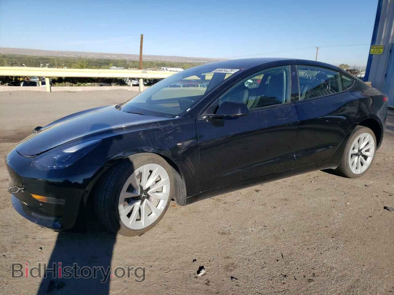 Photo 5YJ3E1EAXNF372072 - TESLA MODEL 3 2022