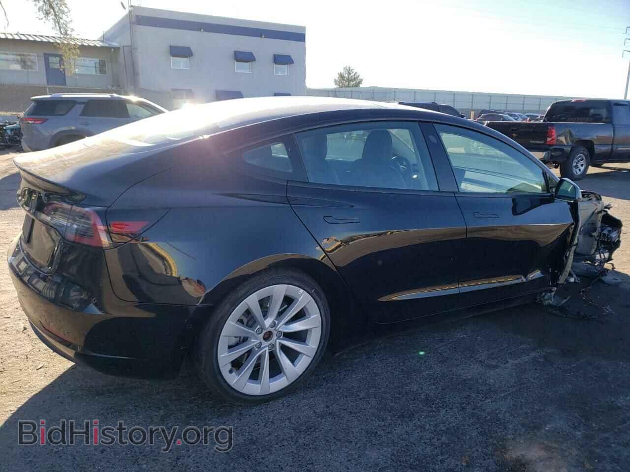 2022 TESLA MODEL 3 - VIN: 5YJ3E1EAXNF372072 - Photo 3