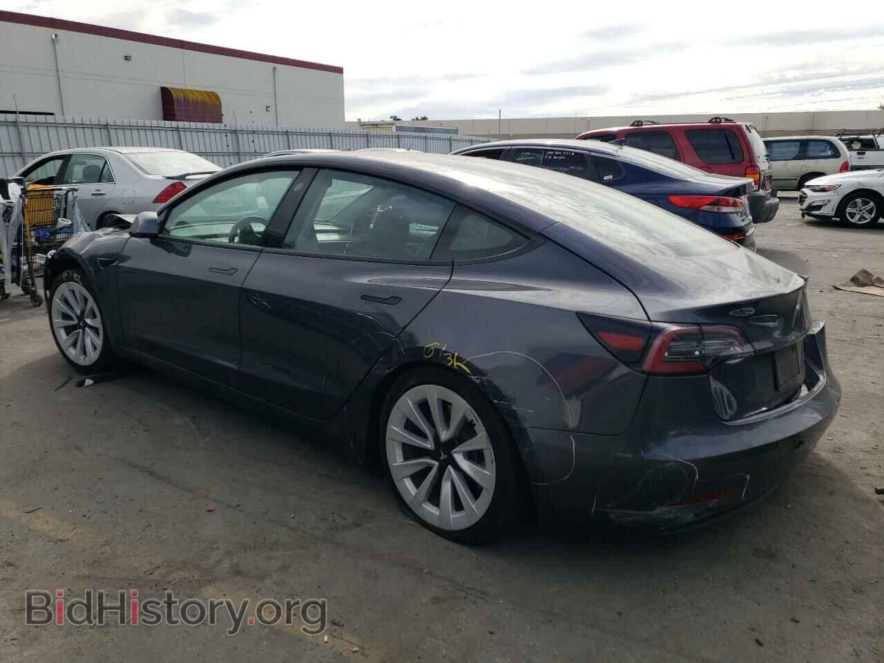 2022 TESLA MODEL 3 - VIN: 5YJ3E1EA8NF142966 - Photo 2