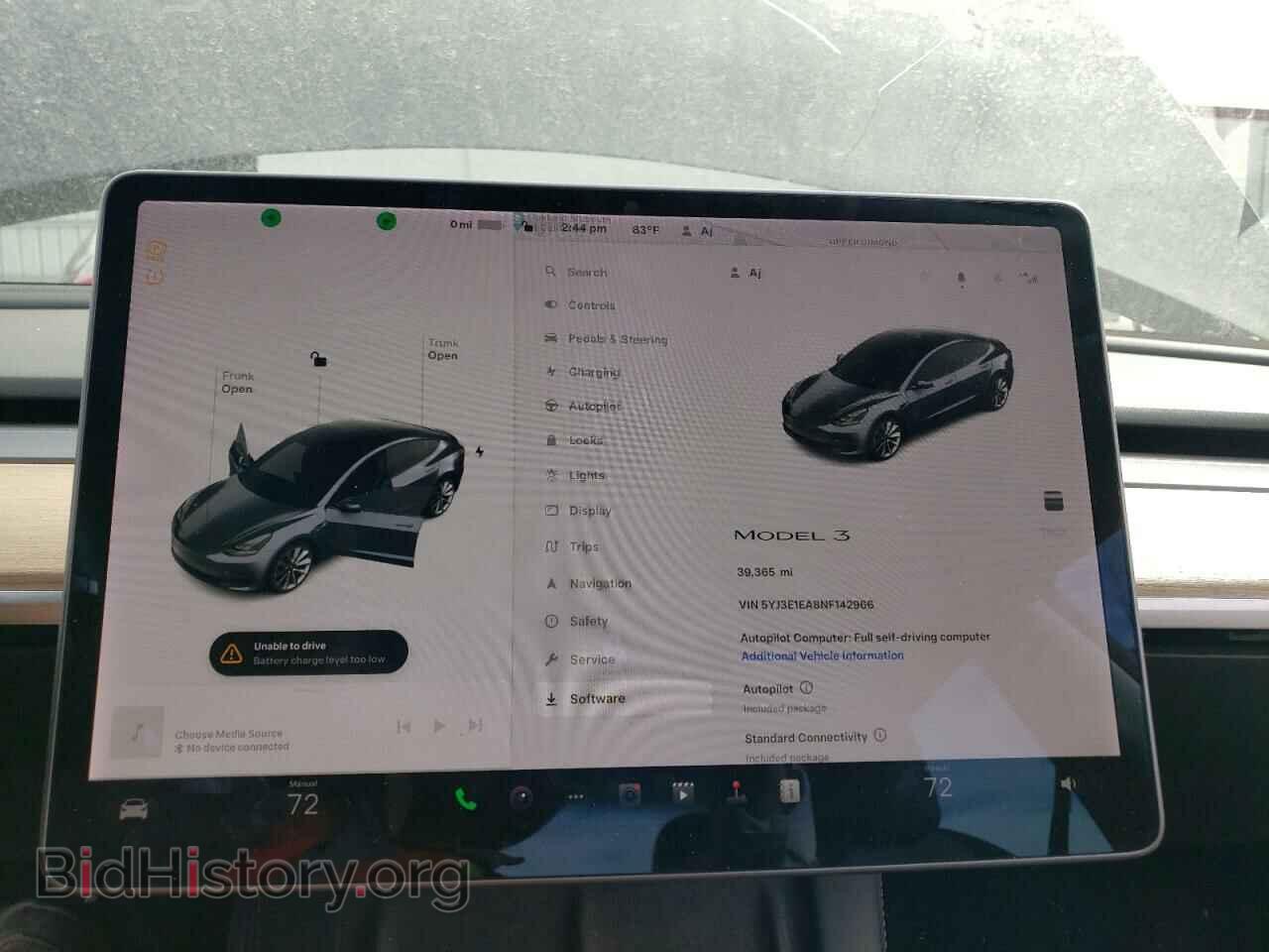 2022 TESLA MODEL 3 - VIN: 5YJ3E1EA8NF142966 - Photo 9