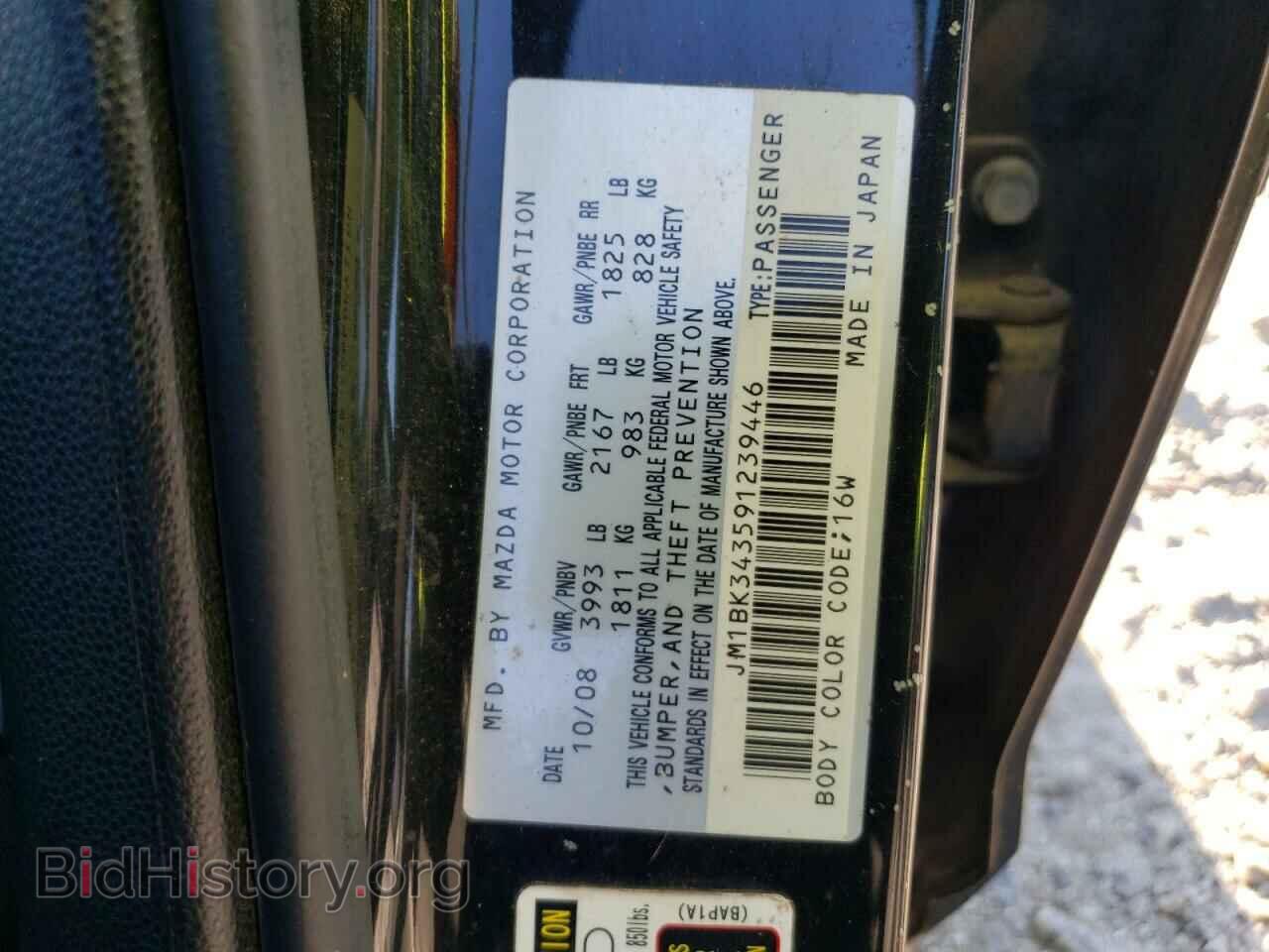 2009 MAZDA MAZDA3 - VIN: JM1BK343591239446 - Фото 13