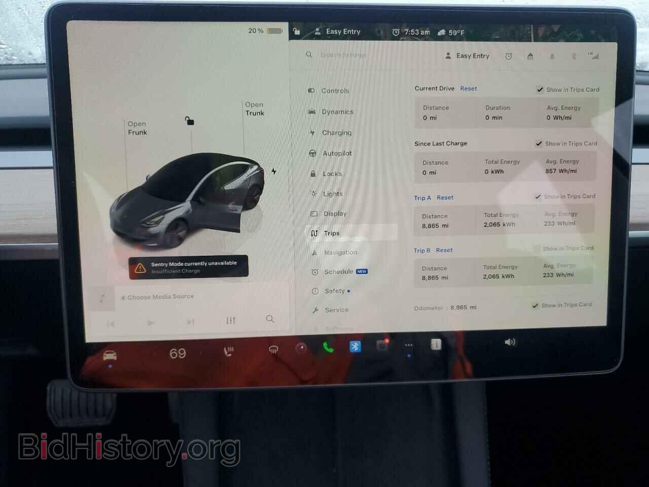 2023 TESLA MODEL 3 - VIN: 5YJ3E1EA5PF575471 - Фото 9