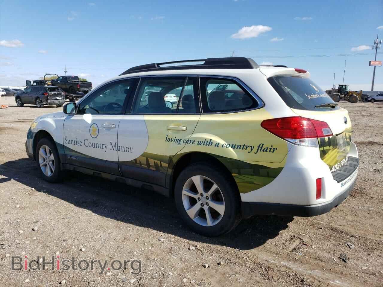 2014 SUBARU OUTBACK - VIN: 4S4BRBAC3E3214730 - Фото 2
