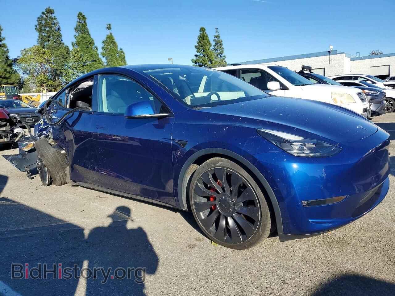2022 TESLA MODEL Y - VIN: 7SAYGDEF8NF407062 - Фото 4