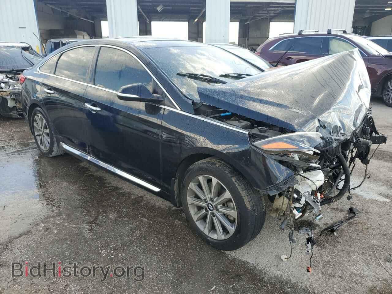 2017 HYUNDAI SONATA - VIN: 5NPE34AF3HH507352 - Фото 4