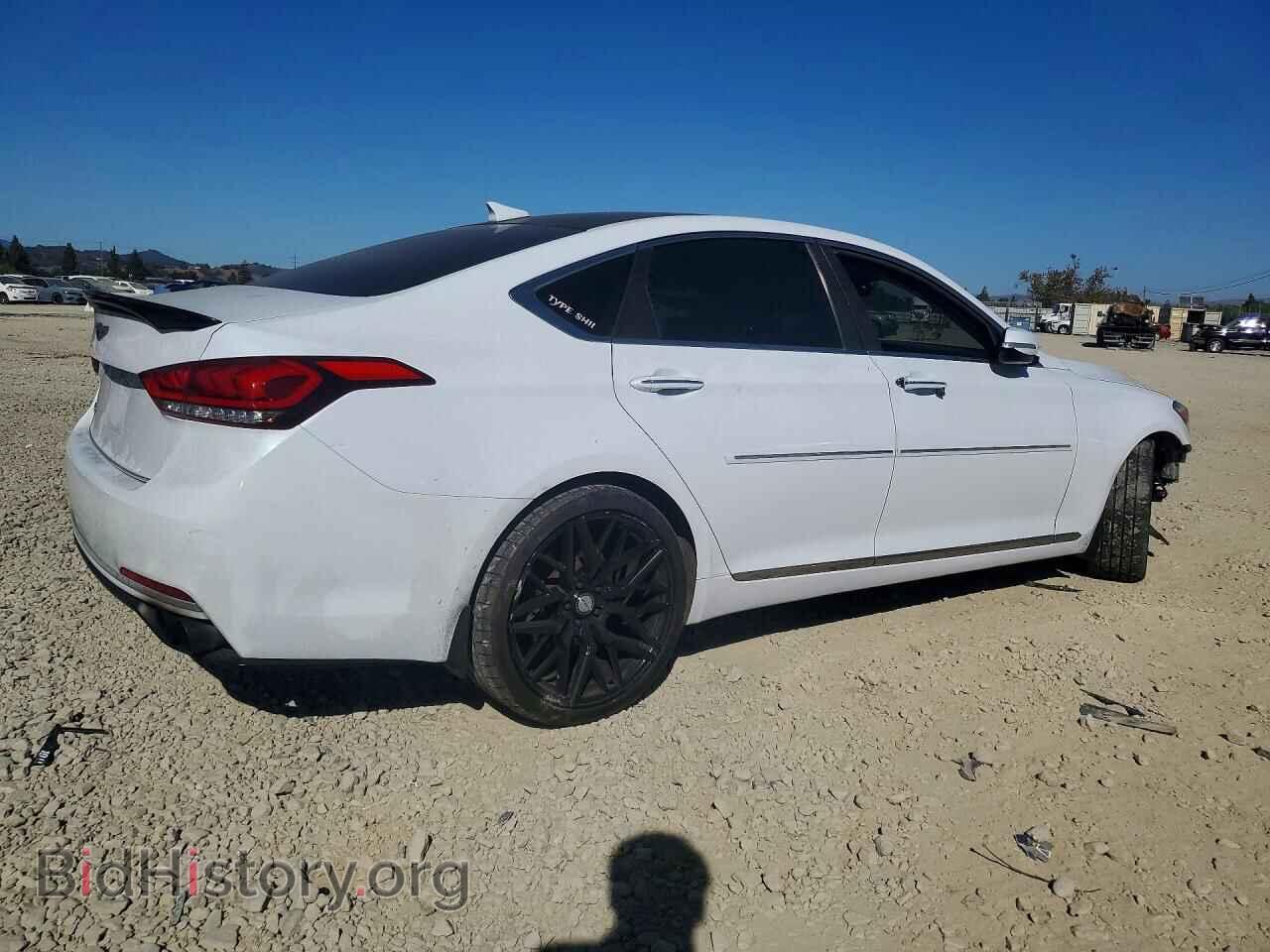 2017 Genesis G80 (VIN KMHGN4JE3HU178406) — фото 3 из 15