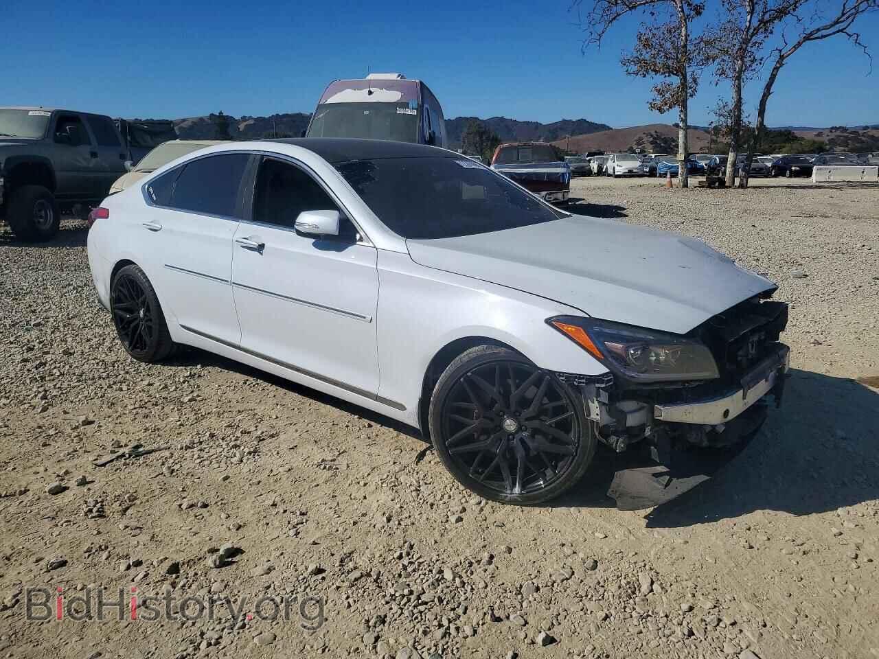 2017 Genesis G80 (VIN KMHGN4JE3HU178406) — фото 4 из 15