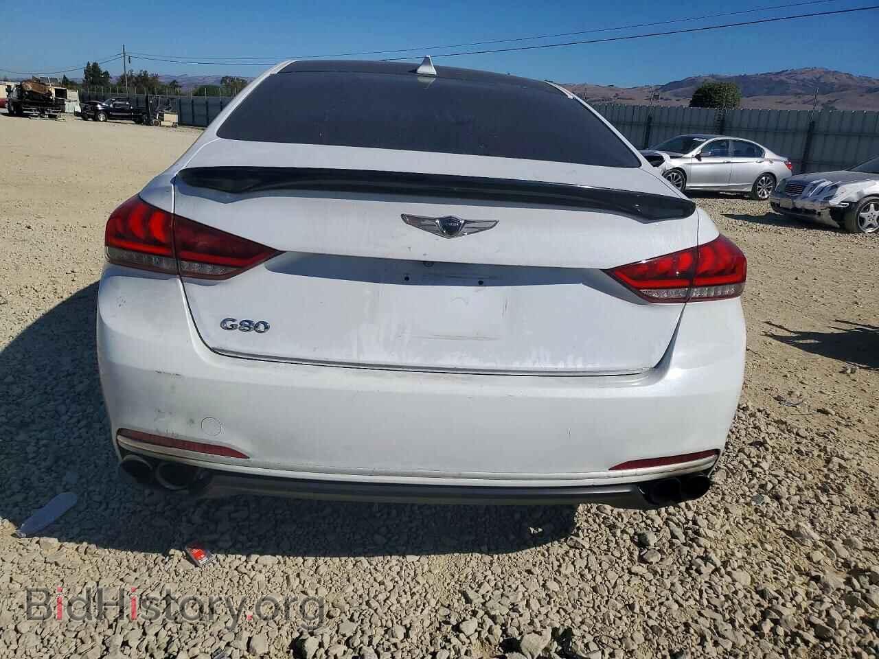 2017 Genesis G80 (VIN KMHGN4JE3HU178406) — фото 6 из 15