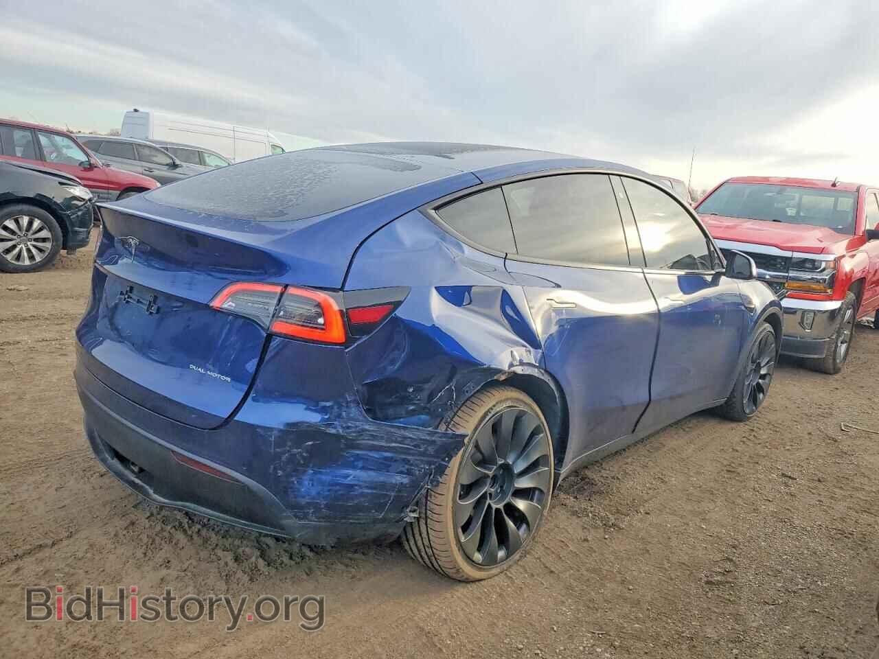 2020 TESLA MODEL Y - VIN: 5YJYGDEF9LF000555 - Фото 3