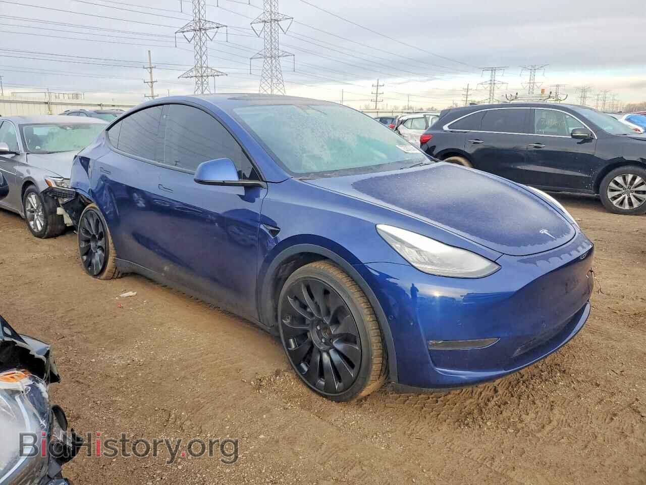 2020 TESLA MODEL Y - VIN: 5YJYGDEF9LF000555 - Фото 4