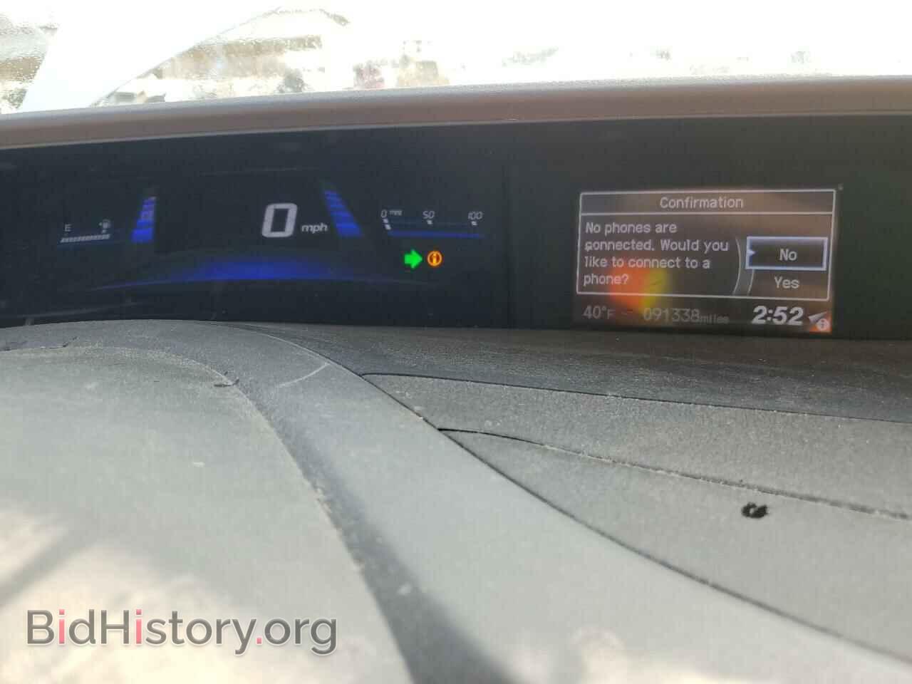 2012 HONDA CIVIC - VIN: JHMFB4F33CS006976 - Фото 9