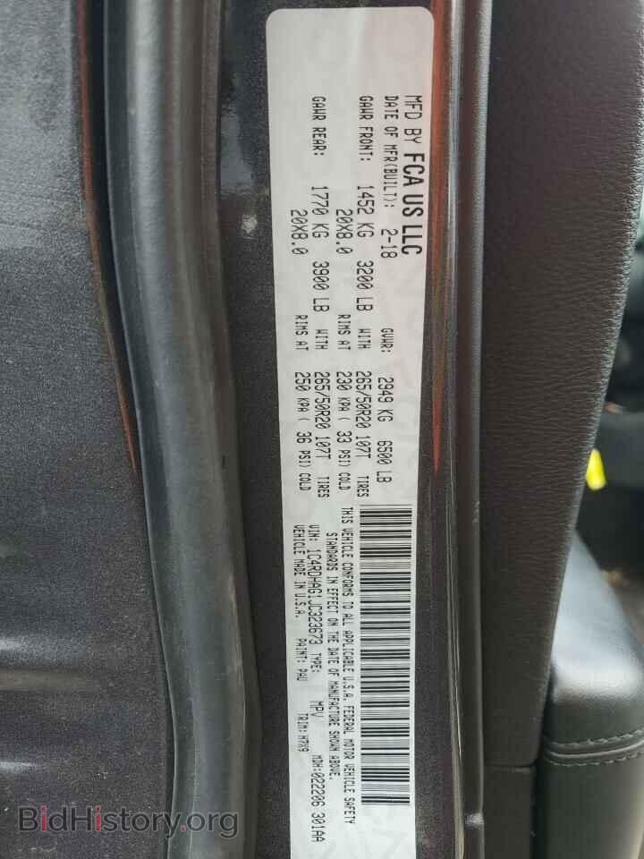 2018 DODGE DURANGO - VIN: 1C4RDHAG1JC323673 - Photo 14