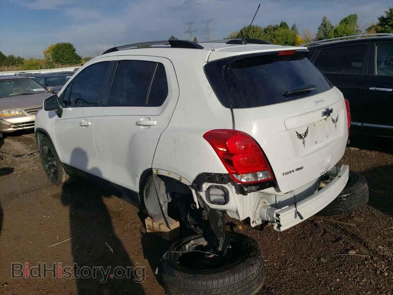 2021 CHEVROLET TRAX - VIN: KL7CJPSB7MB343736 - Фото 2