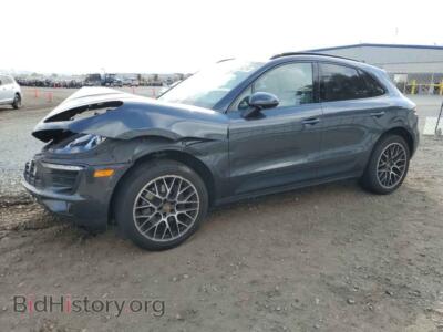 2018 Porsche MACAN, charcoal — VIN WP1AA2A55JLB22522, Copart