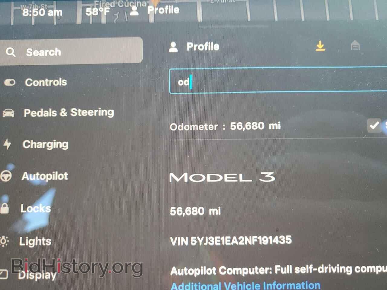 2022 TESLA MODEL 3 - VIN: 5YJ3E1EA2NF191435 - Photo 9
