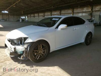 2011 Lexus IS 250, white — VIN JTHBF5C20B5135467, Copart