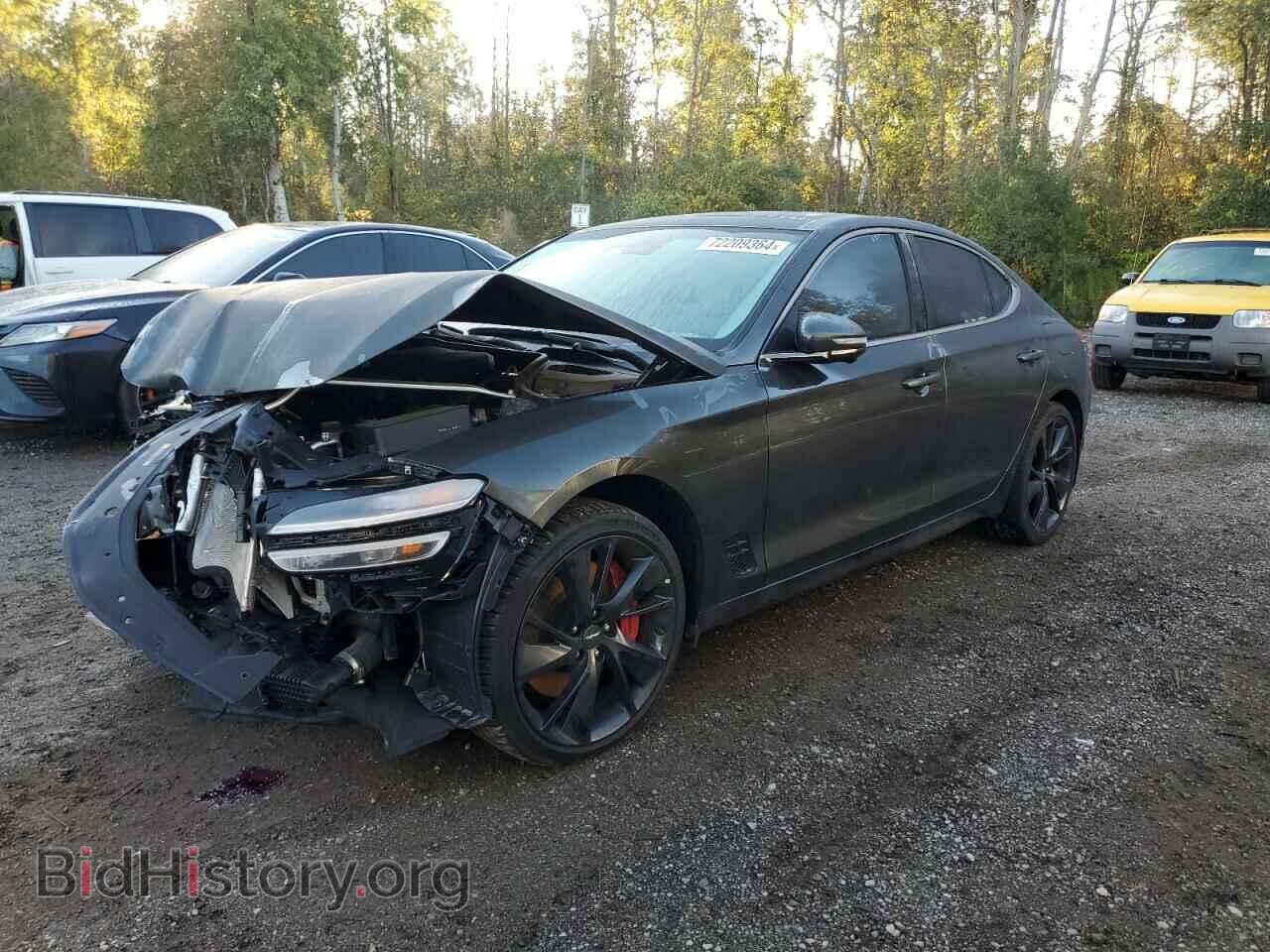 2023 GENESIS G70 BASE - VIN: KMTG54TE0PU128774 - Фото 2