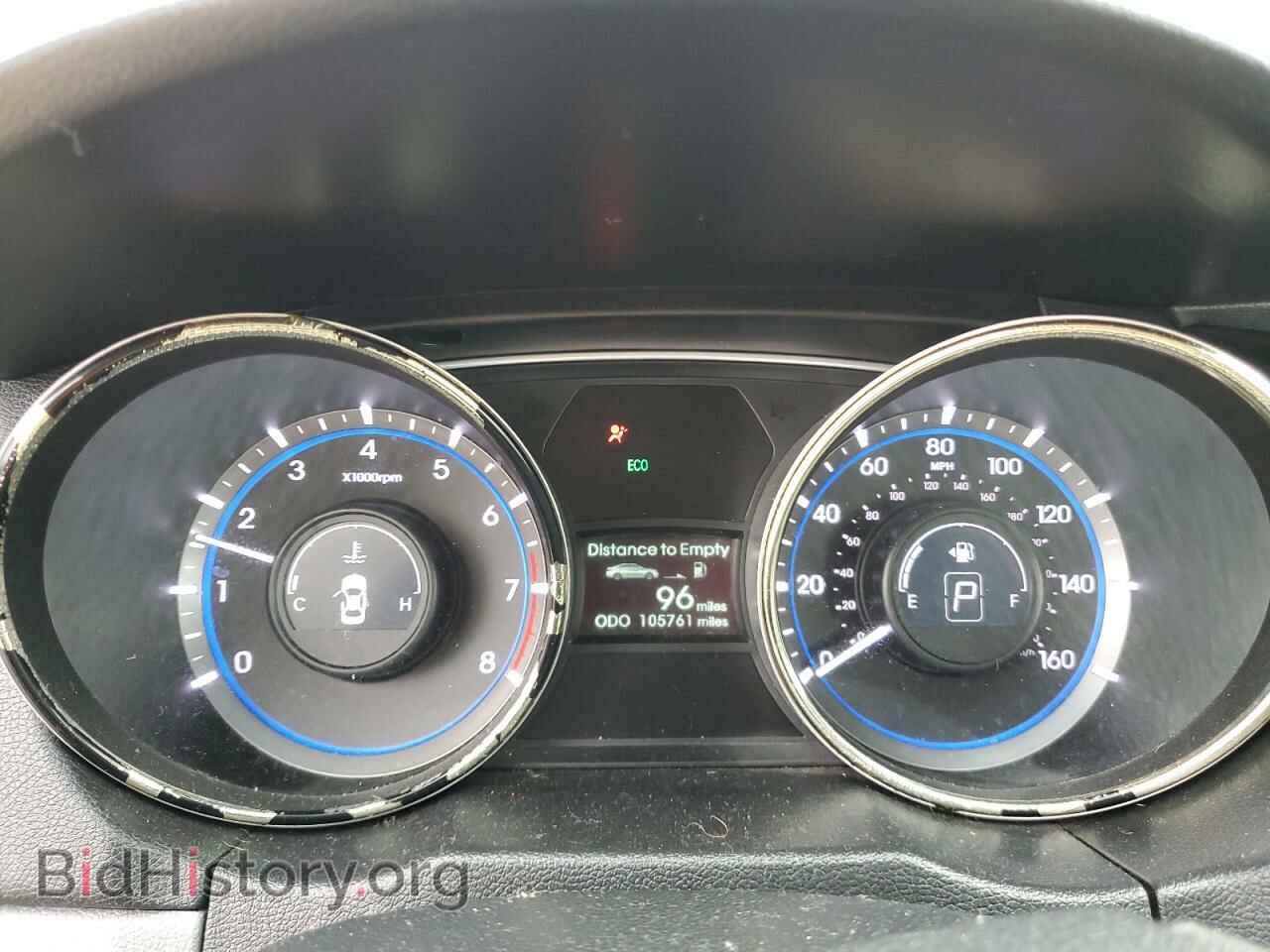 2013 HYUNDAI SONATA - VIN: 5NPEC4AC2DH675080 - Фото 9