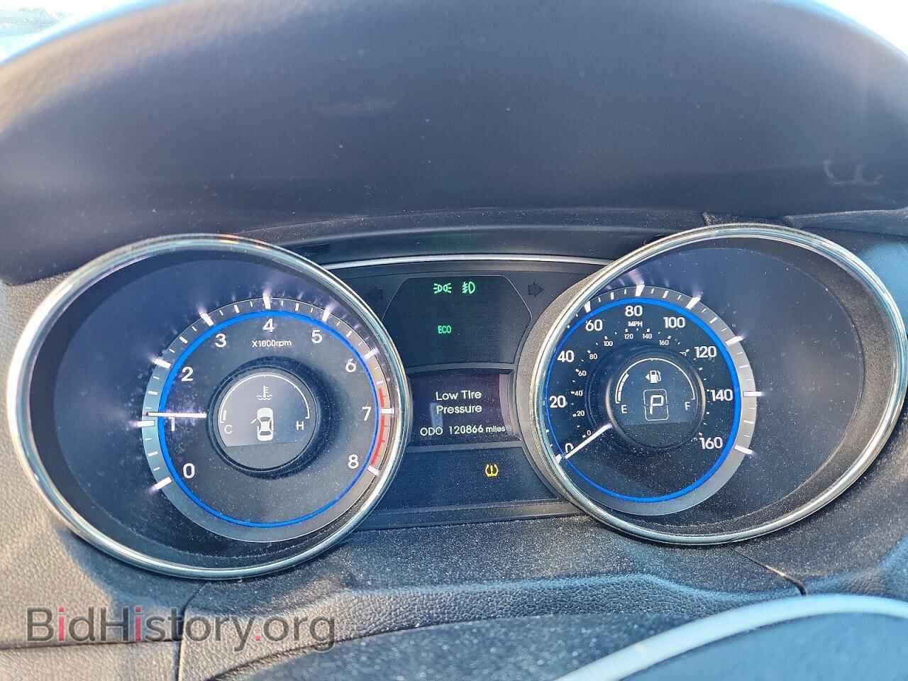 2012 HYUNDAI SONATA - VIN: 5NPEC4AC3CH366037 - Фото 9