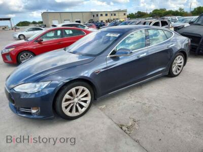 2016 Tesla MODEL S, серый — VIN 5YJSA1E10GF133480, Copart