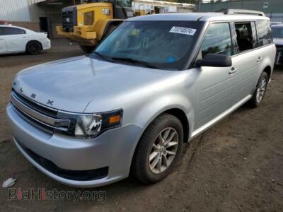 2014 Ford FLEX SE, silver — VIN 2FMGK5B88EBD15249, Copart