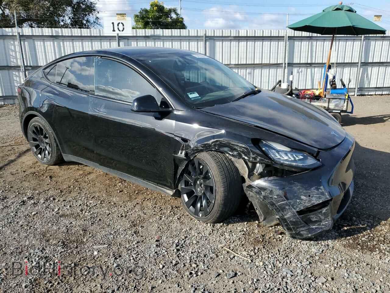 2022 TESLA MODEL Y - VIN: 7SAYGDEE9NF392191 - Фото 4