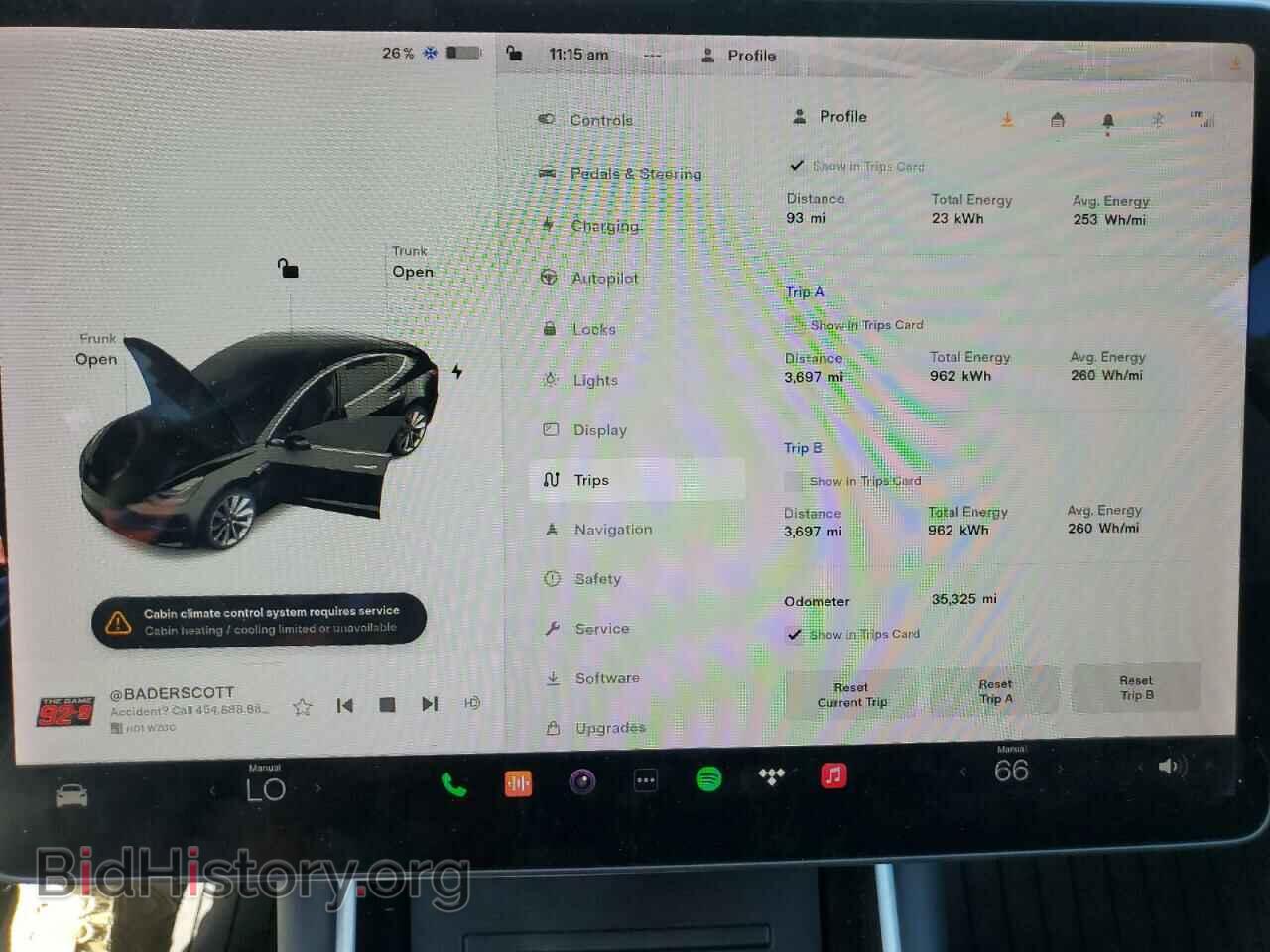 2019 TESLA MODEL 3 - VIN: 5YJ3E1EA9KF310805 - Photo 9