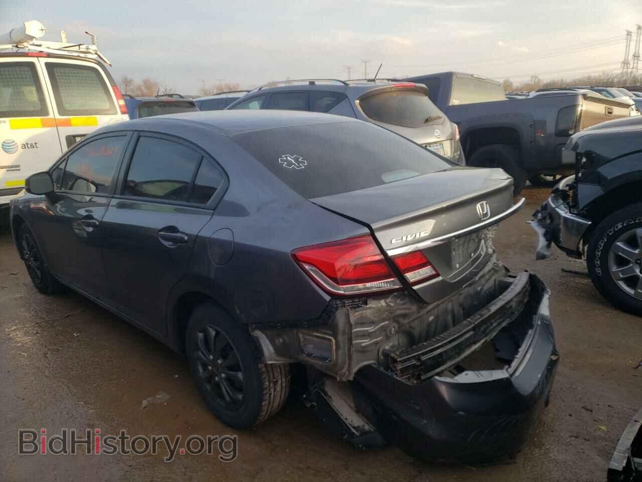 2013 HONDA CIVIC - VIN: 19XFB2F53DE094634 - Фото 2