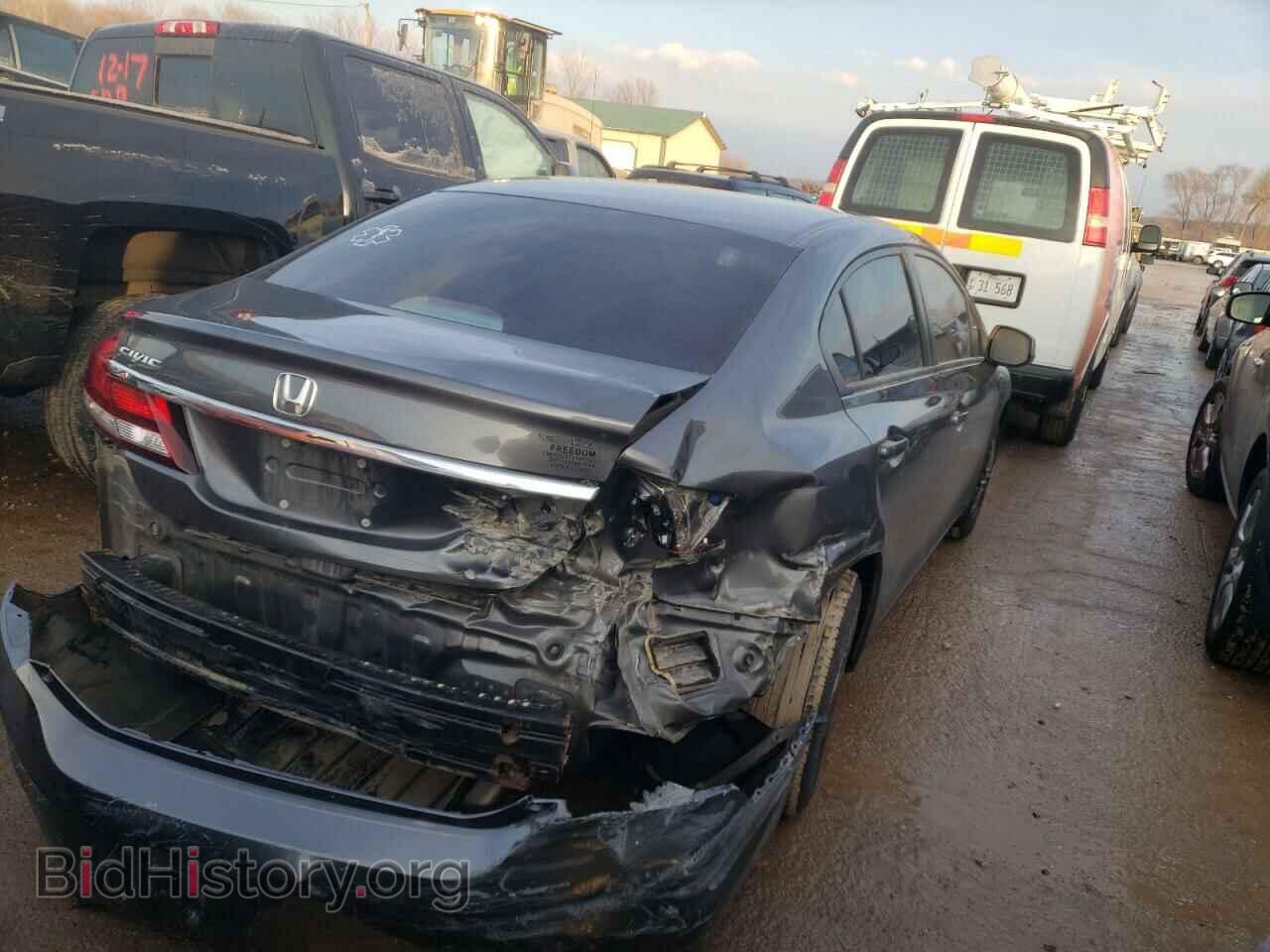 2013 HONDA CIVIC - VIN: 19XFB2F53DE094634 - Фото 3