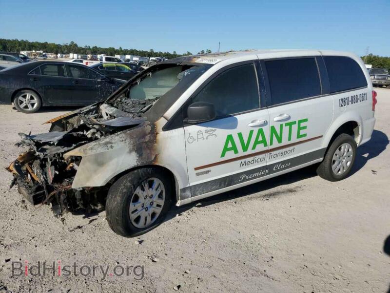 2015 Dodge CARAVAN SE (VIN 2C4RDGBG2FR593647) — фото 1 из 13, Copart, повреждение: возгорание двигателя