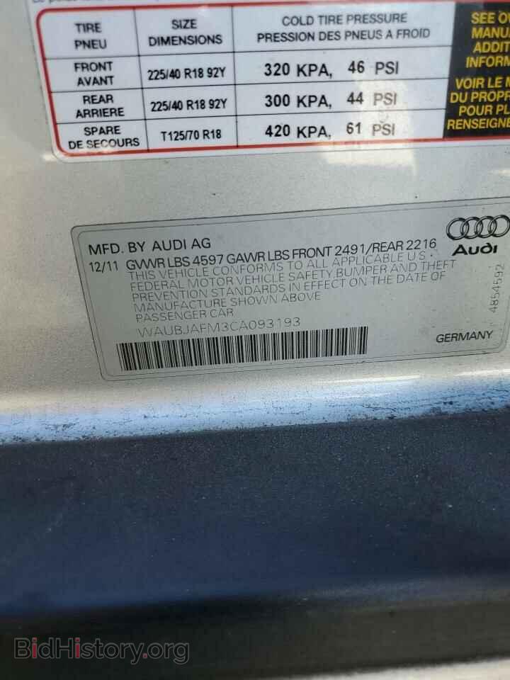 2012 AUDI A3 - VIN: WAUBJAFM3CA093193 - Photo 13