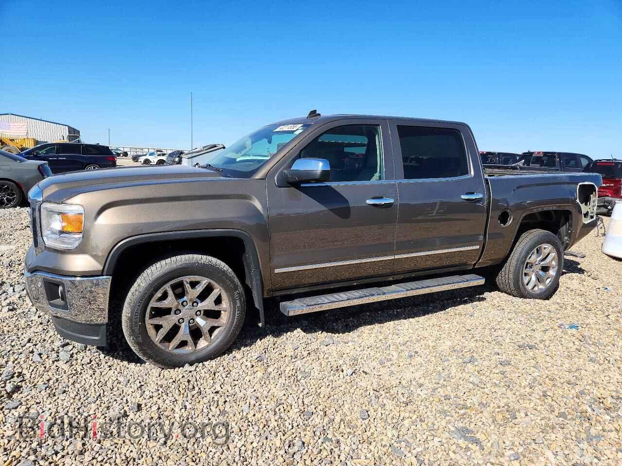 2014 GMC SIERRA K1500 SLT (VIN 3GTU2VEC8EG540131) — фото 1 из 13, Copart, повреждение: задняя часть