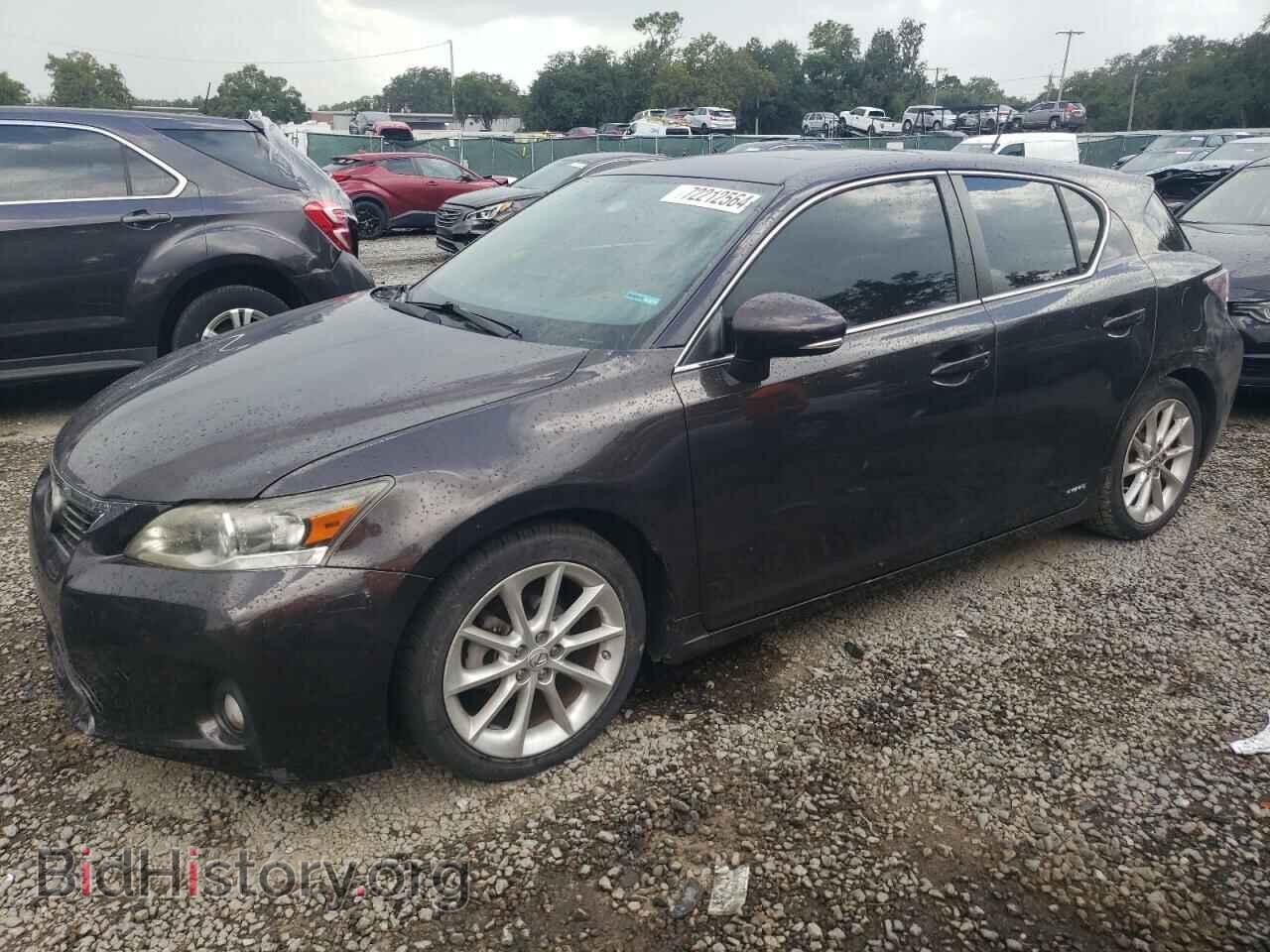 Photo JTHKD5BH9C2121565 - LEXUS CT 200 2012