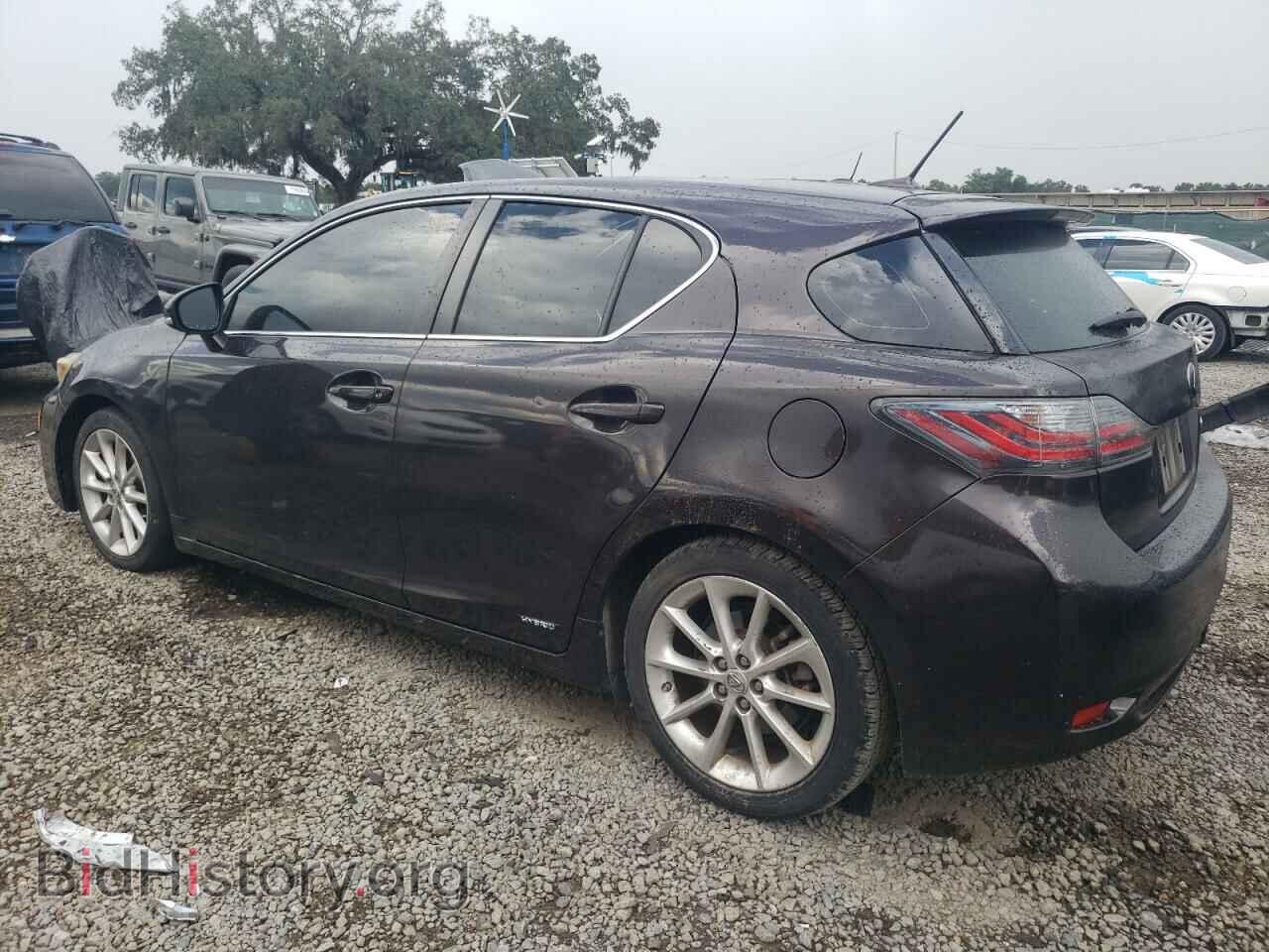 2012 LEXUS CT 200 - VIN: JTHKD5BH9C2121565 - Фото 2