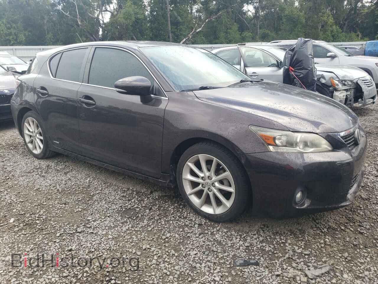 2012 LEXUS CT 200 - VIN: JTHKD5BH9C2121565 - Фото 4