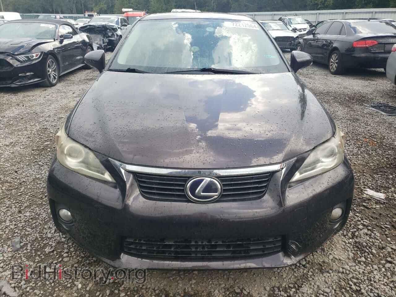 2012 LEXUS CT 200 - VIN: JTHKD5BH9C2121565 - Фото 5