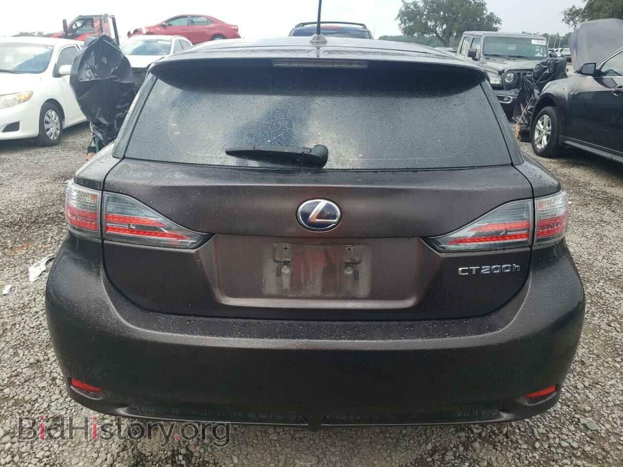 2012 LEXUS CT 200 - VIN: JTHKD5BH9C2121565 - Фото 6